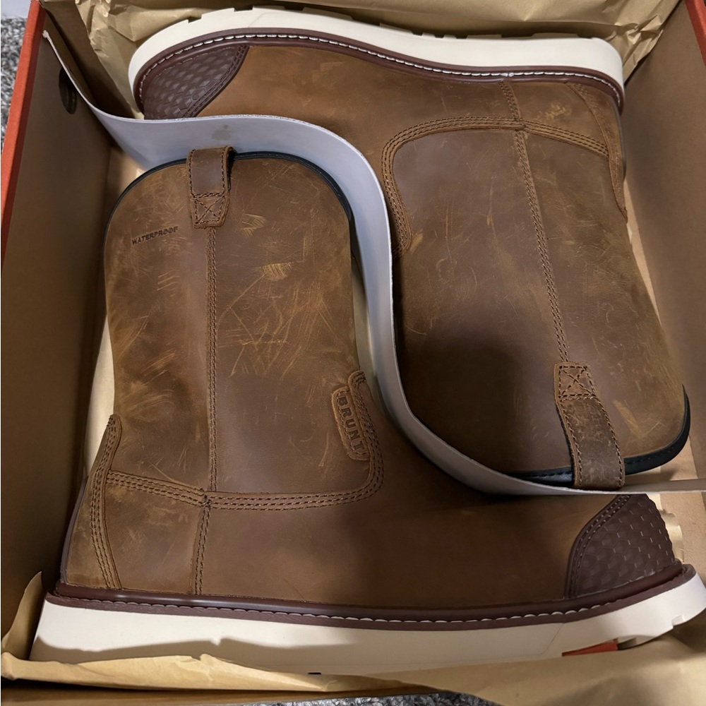 Brand New! Bolduc 9” Brunt Toe (US 11) for sale; Mint condition!